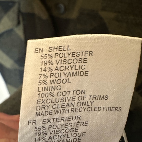 RDI Green/Black Flannel Shirt Shacket - Picture 6 of 7